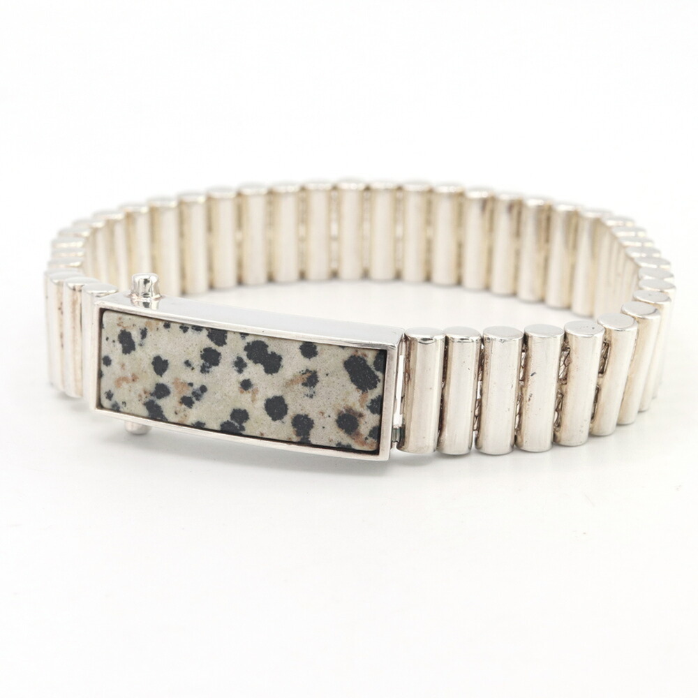 BOTTEGA VENETA Silver Alma Charm Bracelet
